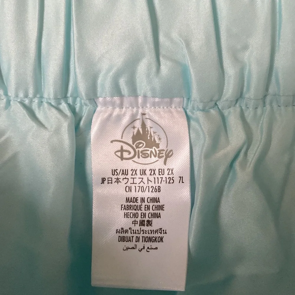 NWT Disney Parks Color Me Courtney PrincessTiana Tiered Ruffle Midi Skirt Sz 2X - Picture 3 of 8
